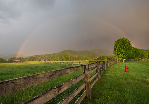 The Farm rainbow