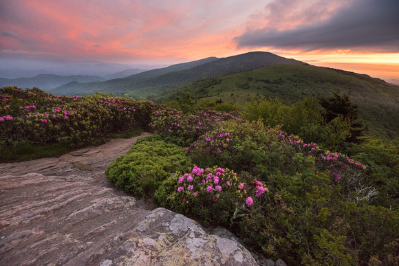 Sunset on the Roan