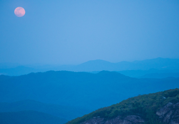 Blue Ridge Moonrise